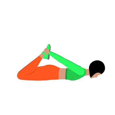 Pozycja łuku (Dhanurasana)