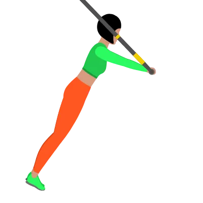 Wyprosty ramion na triceps z TRX